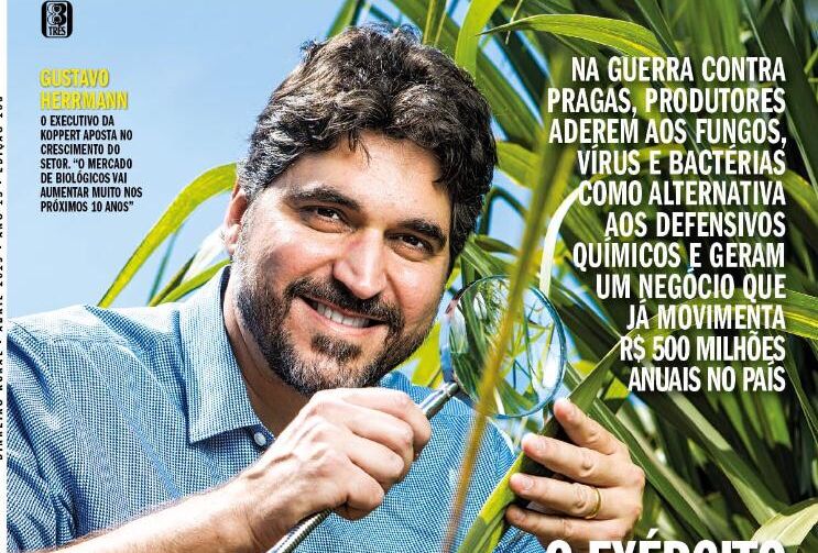 Controle biológico e Koppert são destaques na Dinheiro Rural