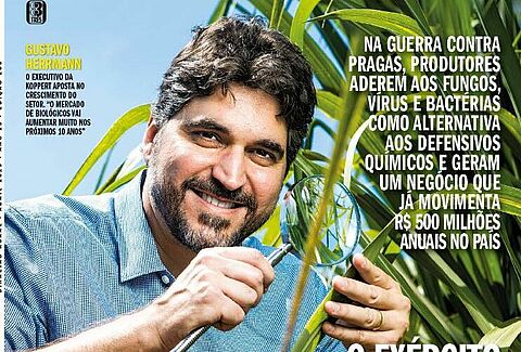 Controle biológico e Koppert são destaques na Dinheiro Rural