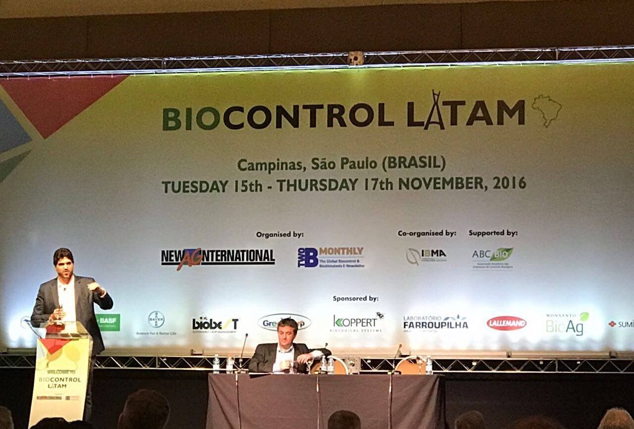Koppert do Brasil participou do Biocontrol LATAM, maior evento de Biocontrole da América Latina