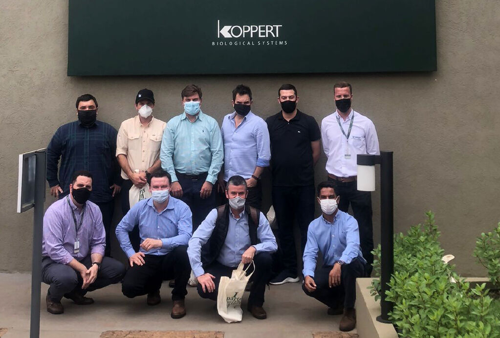 Koppert recebe visitas de parceiros e clientes
