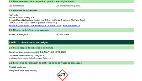 Trichodermil FS - FDS
