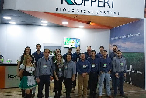 Koppert esteve na 25ª Hortitec com suas inovações para Controle Biológico em HF