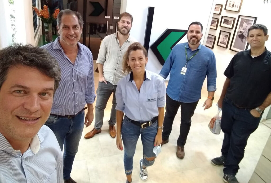 Colaboradores da Argentina visitam Koppert Brasil
