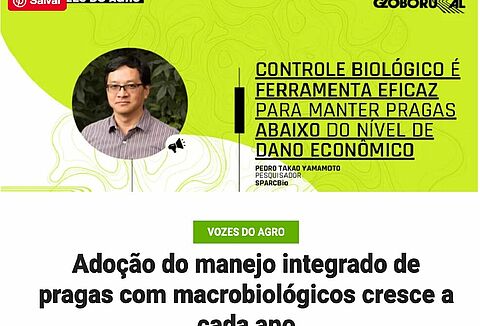 SPARCBio estreia coluna no site da revista Globo Rural