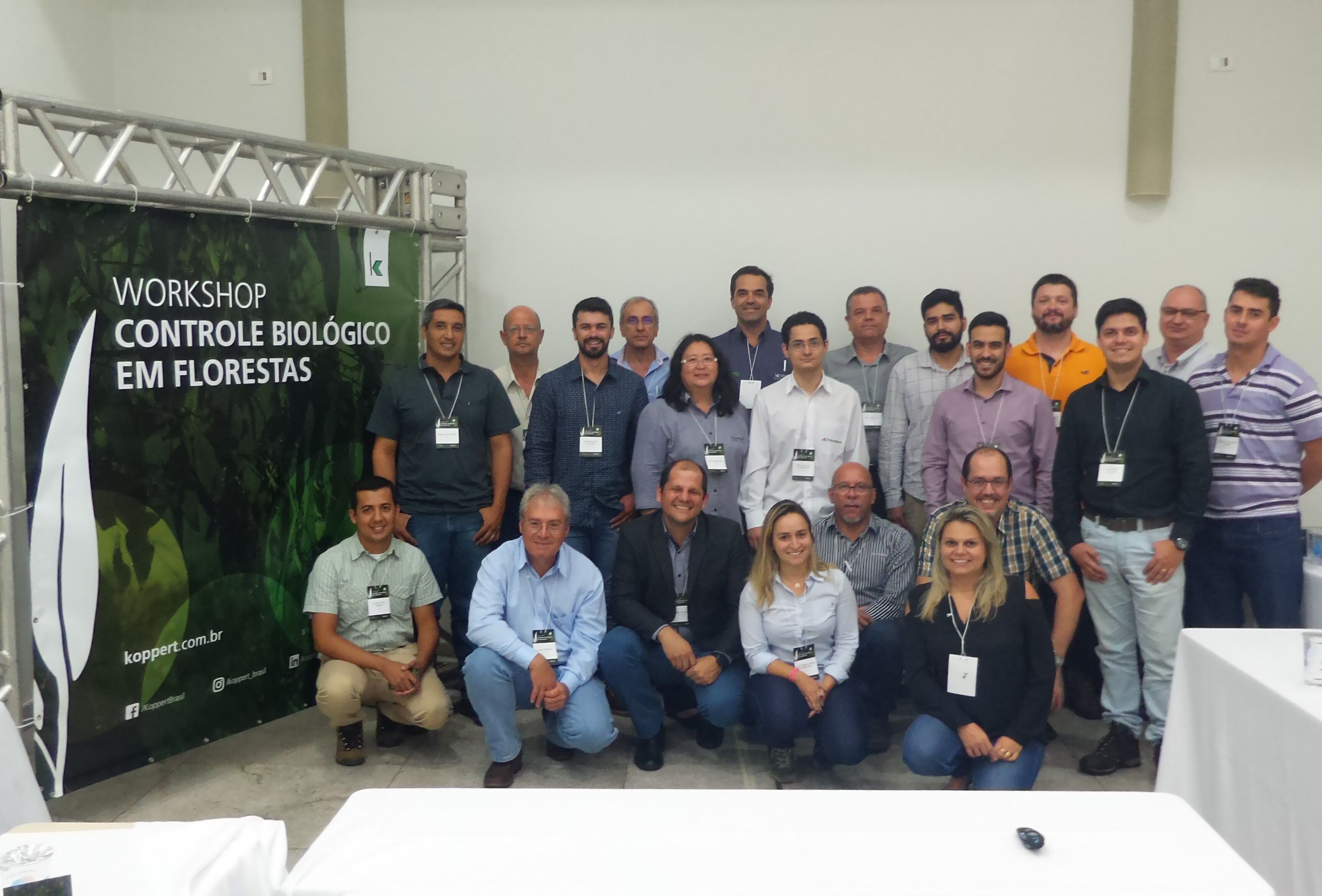 Koppert promoveu workshop sobre controle biológico em florestas