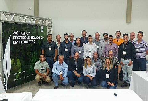Koppert promoveu workshop sobre controle biológico em florestas