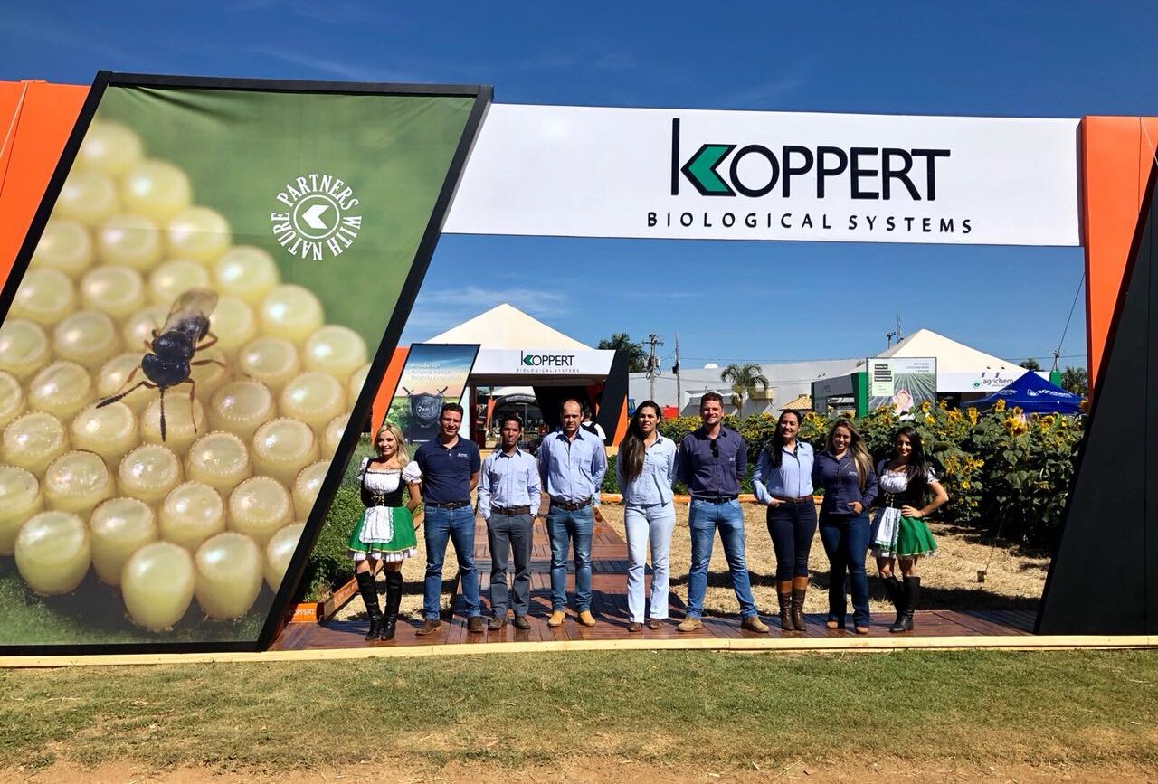 Koppert apresentou todo o seu portfólio na AgroBrasília