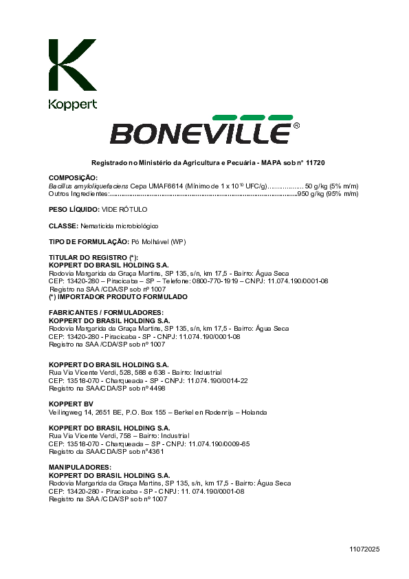 Boneville - Bula