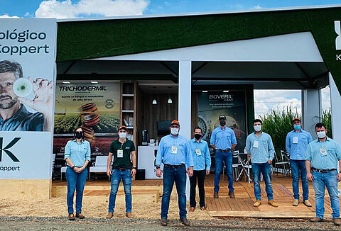 Equipe Koppert presente na Coplacampo