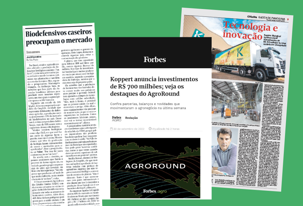 Koppert é destaque na imprensa