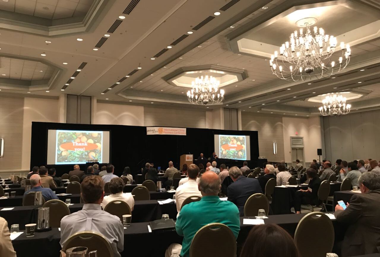 Diretores da Koppert participaram de evento internacional de citricultura nos EUA