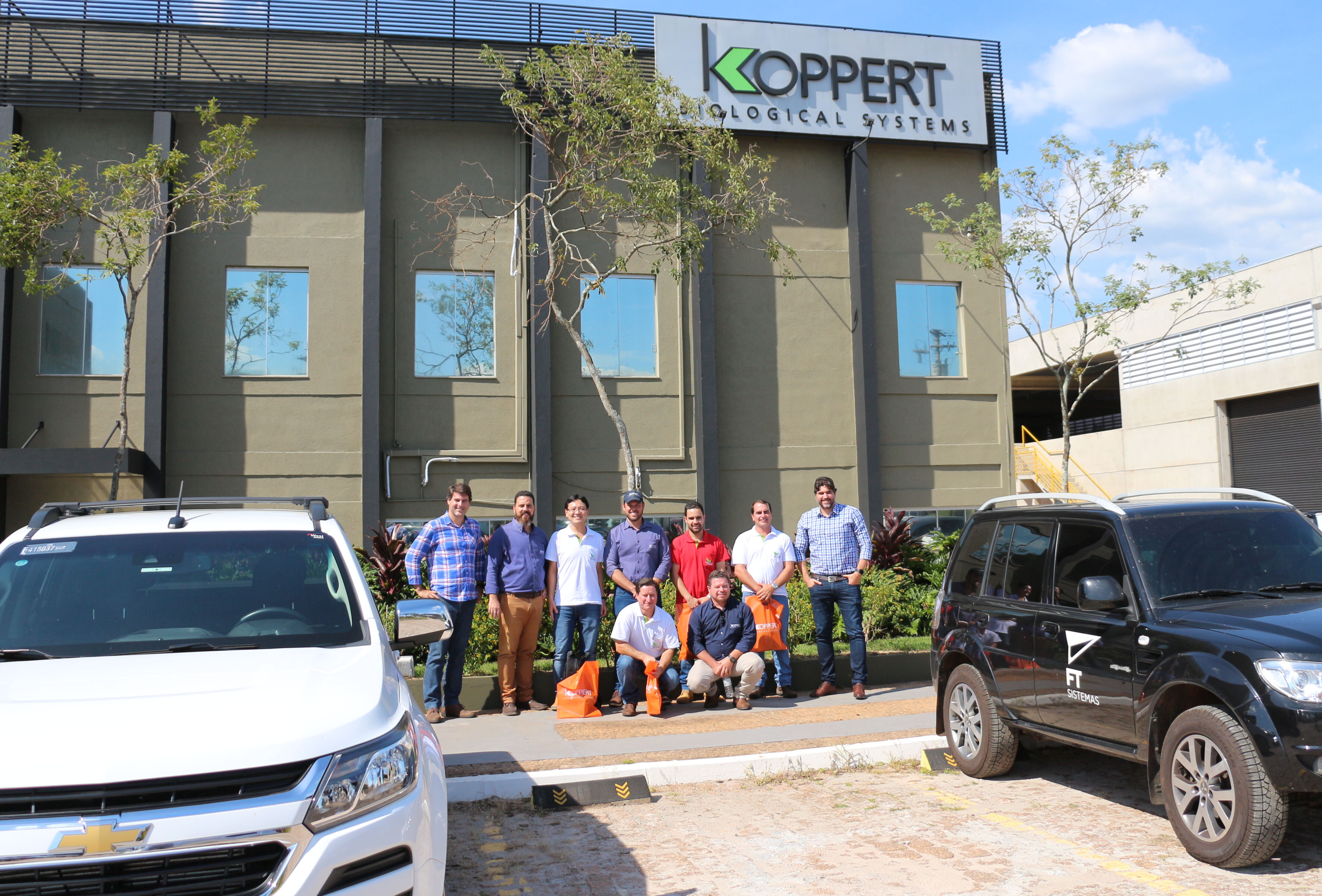 Grupo Tsuge visita a unidade Koppert em Piracicaba