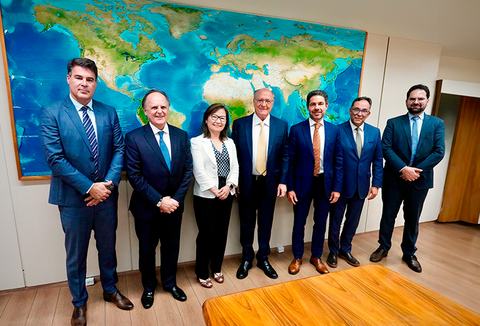 Croplife Brasil reune-se com vice-presidente e ministro de Desenvolvimento, Indústria e Comércio, Geraldo Alckmin