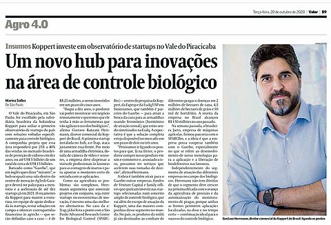 Koppert é destaque na imprensa nacional