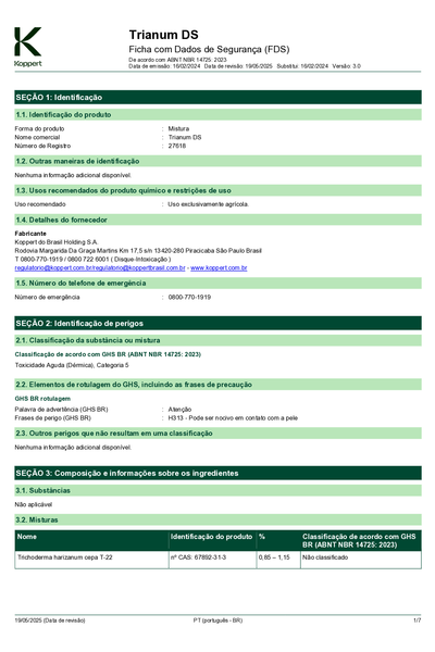 Trianum DS - FDS