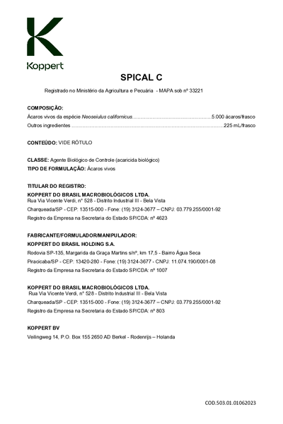 Spical - Bula